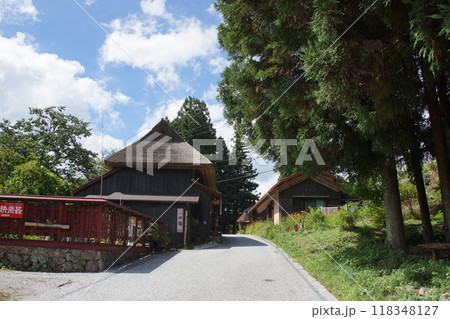 備中吹屋の町並み　吹屋ふるさと村 118348127