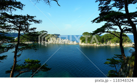 展望台から見た浄土ヶ浜 118348324