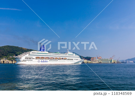 長崎港客船入港(Piano Land)【長崎市】 長崎港客船入港(Piano Land)【長崎市】 118348569