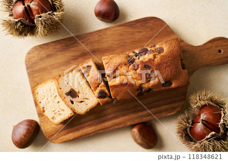 マロンパウンドケーキ 118348621