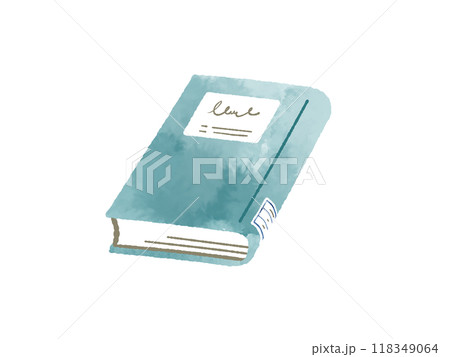 図書館の蔵書-水彩 図書館の蔵書-水彩 118349064