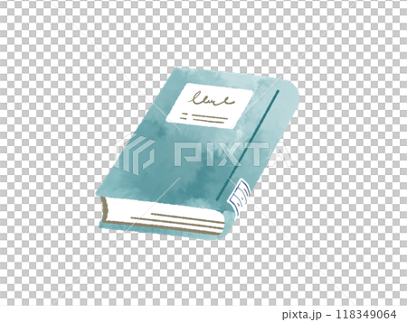 図書館の蔵書-水彩 図書館の蔵書-水彩 118349064