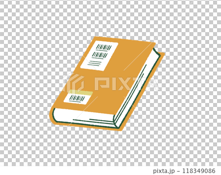 図書館の蔵書-4色 図書館の蔵書-4色 118349086