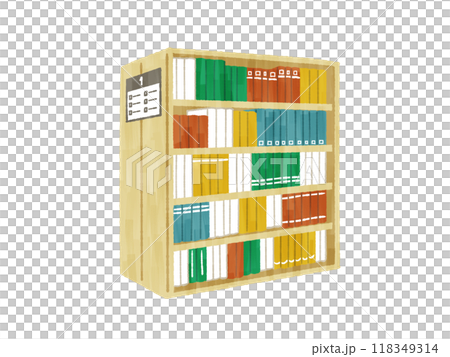 Library Shelves - Gash 118349314