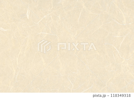 ベージュの和紙の背景素材 118349318