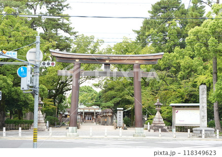 豊国神社入り口の鳥居 豊国神社入り口の鳥居 118349623