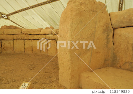 マルタの世界遺産、巨石神殿、イムナイドラ神殿 マルタの世界遺産、巨石神殿、イムナイドラ神殿 118349829