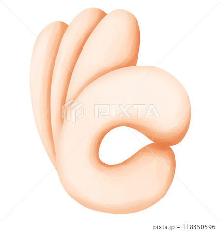 pink donut with concept for design and product 118350596
