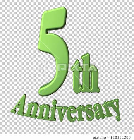 3DCG角色「5th Anniversary/5週年」綠、綠 3DCG角色「5th Anniversary/5週年」綠、綠 118351290