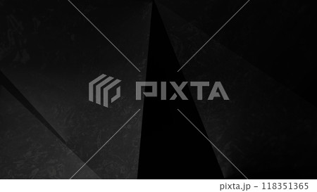 背景　4k　サイバースペース　ブラック　黒　ダーク　デザイン　　バーチャル背景　仮想 118351365