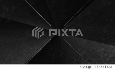 背景　4k　サイバースペース　ブラック　黒　ダーク　デザイン　　バーチャル背景　仮想 118351388
