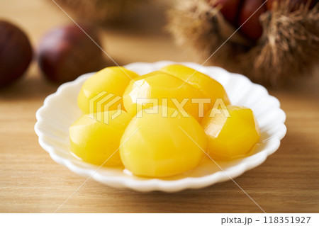 栗の甘露煮 栗の甘露煮 118351927