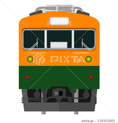 国鉄143系電車-クモニ143湘南色:鉄道アイコン 国鉄143系電車-クモニ143湘南色:鉄道アイコン 118352081