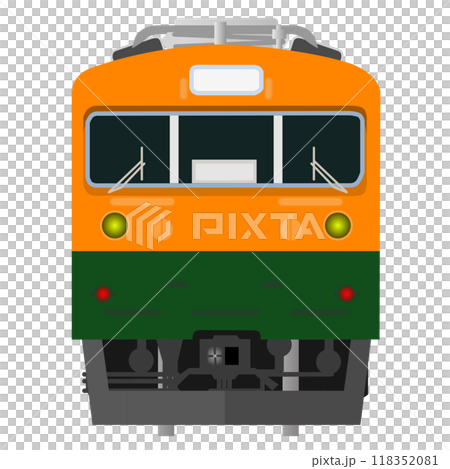 国鉄143系電車-クモニ143湘南色:鉄道アイコン 国鉄143系電車-クモニ143湘南色:鉄道アイコン 118352081