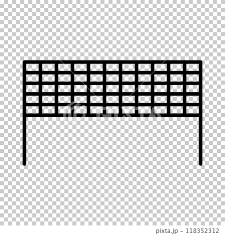 Volleyball net 118352312
