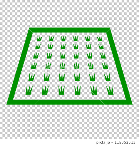 Rice fields and farms 118352313