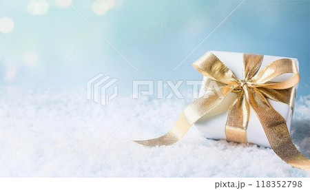クリスマス プレゼント ギフト ボックス フレーム 背景 クリスマス プレゼント ギフト ボックス フレーム 背景 118352798