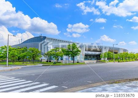 福島県　郡山市　ビッグパレットふくしま 118353670