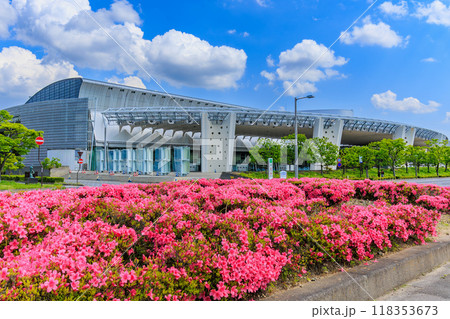 福島県　郡山市　ビッグパレットふくしま 118353673