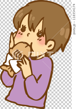 Girl who eats bake 118354174