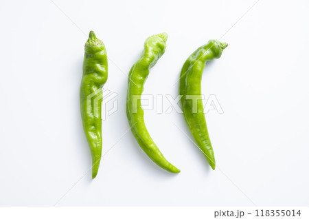 新鮮な万願寺とうがらし 118355014