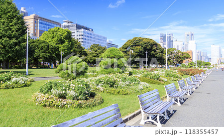 山下公園から見たマリンタワー 118355457