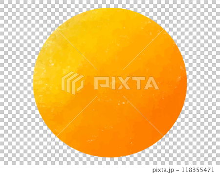 Simple gold circle, single frame, circle 118355471