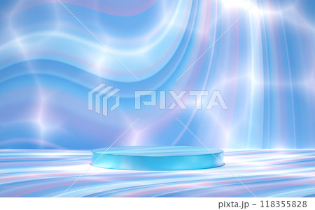 3d stage podium empty with geometric cosmetic showcase pedestal, rainbow colors bubble, abstract background. minimal modern scene, 3d render illustration 3d stage podium empty with geometric cosmetic showcase pedestal, rainbow colors bubble, abstract background. minimal modern scene, 3d render illustration 118355828