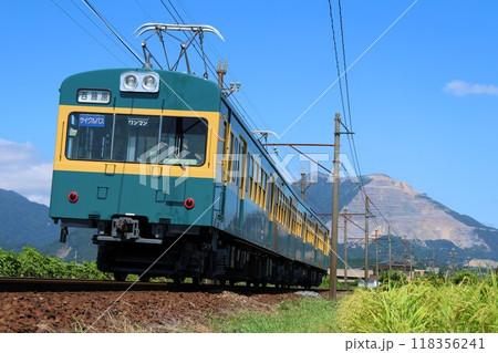 【三岐鉄道】101系〜復刻塗装〜と藤原岳（三岐線：三里〜丹生川） 118356241