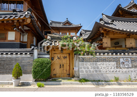 韓国 恩平韓屋村 韓国 恩平韓屋村 118356529