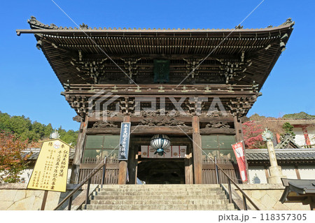 奈良・初瀬 長谷寺 仁王門 118357305