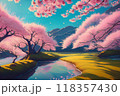 満開の桜 118357430
