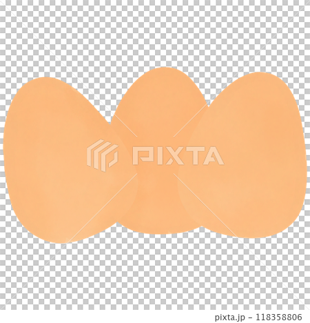 Three eggs, hand drawn, transparency illustration. Three eggs, hand drawn, transparency illustration. 118358806