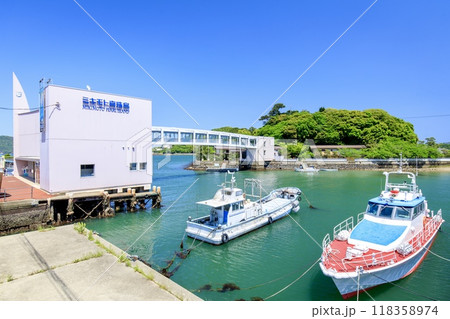鳥羽市、ミキモト真珠島の風景 鳥羽市、ミキモト真珠島の風景 118358974