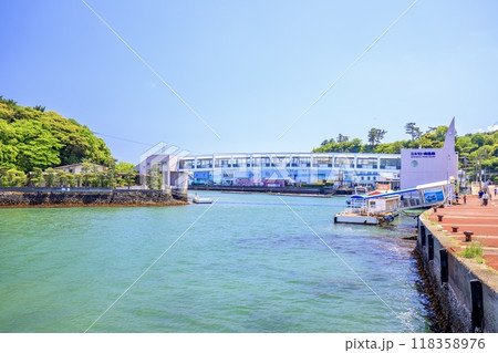 鳥羽市、ミキモト真珠島の風景 鳥羽市、ミキモト真珠島の風景 118358976