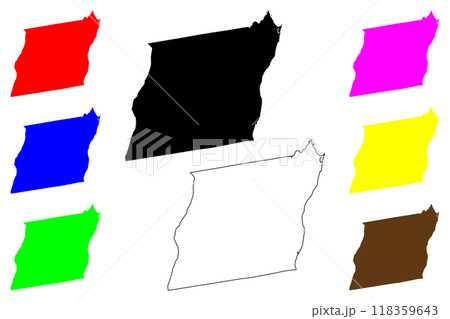Albany County, New York State (U.S. county, United States of America, USA, U.S., US) map vector illustration, scribble sketch Albany map 118359643