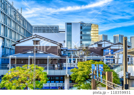 東京都江東区の都市風景　市場前駅 118359931