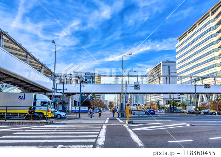 東京都江東区の都市風景　市場前駅 118360455