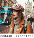 ロンドンの女性 118361362