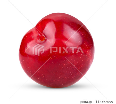 cherry plums isolated on white background cherry plums isolated on white background 118362099