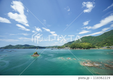 三重県の美しい海の眺望 三重県の美しい海の眺望 118362229