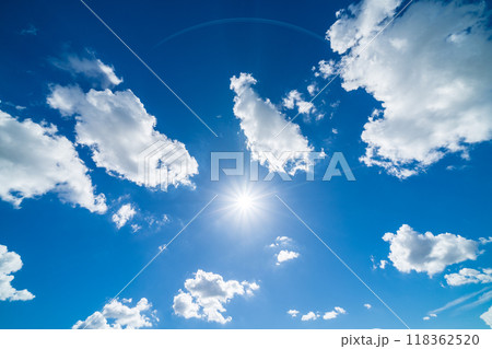 爽やかな青空 118362520