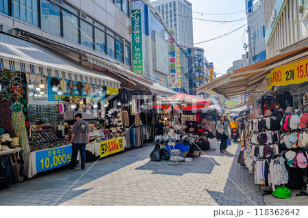 韓国 ソウル 南大門市場 韓国 ソウル 南大門市場 118362642