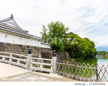 美しく厳かな駿府城址の景色 東御門橋 美しく厳かな駿府城址の景色 東御門橋 118365606