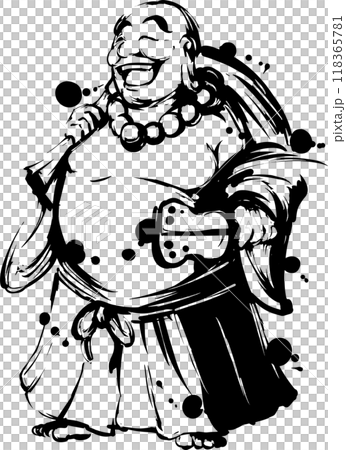 布袋尊のイラスト素材 [118365781] - PIXTA