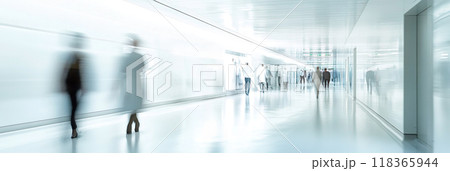 3:1 病院の廊下イメージ05 3:1 病院の廊下イメージ05 118365944