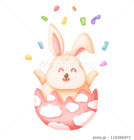 cute little pig with lollipop 118366973