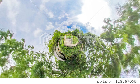 360度写真 リトルプラネットの不思議な世界 グリーンプラネット 360度写真 リトルプラネットの不思議な世界 グリーンプラネット 118367059