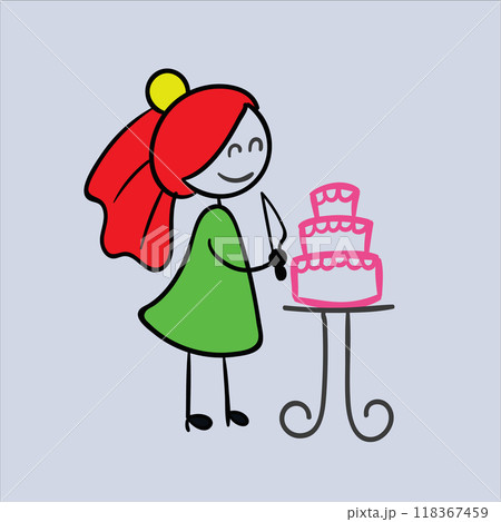 cartoon images with interesting shapes and color combinations with a good style 118367459