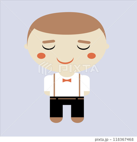 cartoon images with interesting shapes and color combinations with a good style 118367468